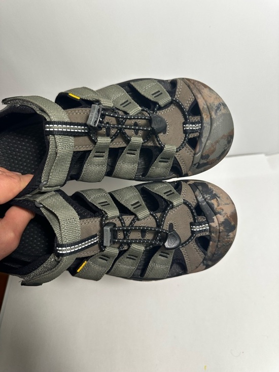 KEEN Men\'s Newport H2 Sandal in Camouflage - Drawstring Size US 7.0 main image 7